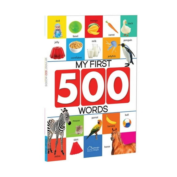 My First 500 Words: Early Learning Picture Book, (Paperback)