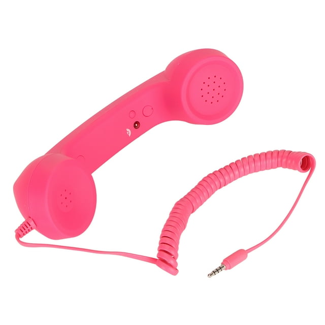 Combiné de Téléphone Cellulaire§combiné de Téléphone pour Cellulaire§compliqué de Téléphone Rétro§récepteur de Téléphone Rétro§combiné pour Mobile§combiné Rétro 3,5 mm Combiné de Téléphone Cellulaire USB‐C Anti‐radiation