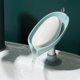 thumbnail image 3 of 2pcs Suction Cup Soap Dish For Bathroom Shower Portable Leaf Soap Holder Plastic Sponge Tray For Kitchen Bathroom Accessories, 3 of 4