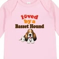 thumbnail image 4 of Inktastic Basset Hound Dog Lover Boys or Girls Long Sleeve Baby Bodysuit, 4 of 5