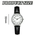 thumbnail image 2 of EARKITY Womens Leather Watch, Fashion Casual Dress Watches, Roman Numerals Quartz Ladies Black Wrist Watch, Minimalist Ladies Casual Watch, Quality Gift Watch Women's Watch, 2024 Clearance Sales, 2 of 7