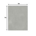 thumbnail image 3 of Smoke Suede Acid Free 5x7 Backing Board - Uncut Photo Mat Board - 25 Sheets, 3 of 3