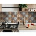 thumbnail image 2 of 7" X 7" Rustico Linda Removable Peel and Stick Tiles, 2 of 5