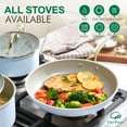 thumbnail image 3 of Chef Power Stars 10 Piece Induction Compatible Aluminum, Ceramic Cookware Set, 3 of 8