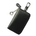 thumbnail image 1 of WRKEKC Clearance Retro Faraday Bag for Car Keys - RFID Shielding Anti-Theft Protection, Leather-Textured Portable Key Pouch with Zipper Closure (12x7x2cm), 1 of 6
