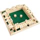 thumbnail image 1 of Ropoda Shut The Box Juego de dados de madera (2-4 jugadores) para niños y adultos [Juego de mesa de madera grande de 4 caras, 8 dados + reglas de Shut The Box] Juego divertido para, 1 of 5