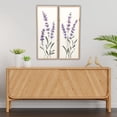 thumbnail image 6 of Lyulia Vertical Flowering Lavender Bouquet Wall Panel - Right, 6 of 6