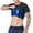 Blue, variant on Baywell Sauna Shirt for Men Sweat Suit Short Sleeve Workout Compression T-Shirt Body Shaper Shirts Exercise Fitness Gym Shapewear Top M-3XL