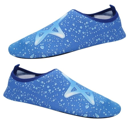 

Unisex Non-slip Water Shoes for Outdoor Sports Beach Swimming Yoga Blue 45 46