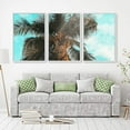 thumbnail image 2 of IDEA4WALL 3 Piece Canvas Wall Art Tropical Palm Trees Canvas Prints Framed Wall Art Decor, 2 of 4