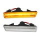thumbnail image 1 of 1 par de luces LED de posición lateral secuenciales frontales con lente transparente para BMW E36 1996-1999, luz amarilla, 1 of 1
