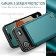 thumbnail image 2 of New Case For iPhone Air Cover with Card Holder, Wallet Case for Women Men with RFID Blocking, Durable Leather Kickstand Magnetic Clasp Shockproof for iPhone Air, 2 of 9