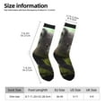 thumbnail image 5 of Yiaed Daisy Koala Print Great elasticity Crew Socks Sports socks for Men and Women, 5 of 5
