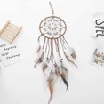 thumbnail image 2 of Dream Catcher Handmade Feather Wall Hanging Ornament, 2 of 3