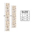 thumbnail image 6 of Yayeee Table Runner 90 inches Long Home Kitchen Dinning Party Decoration, Watercolor Seashells, 6 of 7