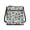 Beach Palm Tree Pattern, variant on Waterproof Sling Bag for Daily Use Travel, Water-Resistant Spacious Ladies Single Shoulder Bag, Watermelon Pattern