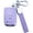 Purple, variant on Key Fob Cover Compatible with Toyota Highlander Camry RAV4 Corolla Tocoma Tundra 4Runner Sequoia Keychain Case Holder Protector,Black