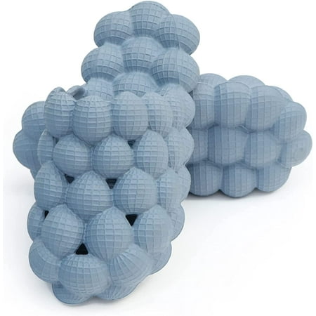 

Funny Spa Slippers Massage Bubble Slides Slippers for Women Men Funny Lychee Non-slip Gym House Slippers Shower Bedroom Slippers Soft Pillow Stress Relief Slide Sandals for Ladies