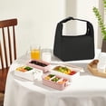 thumbnail image 4 of Hogar y cocina, Almacenamiento y organización, Bolsa de almuerzo, Bolsa bento térmica, Bolsa bento de aluminio grueso, Bolsa bento para oficinistas, Bolsa bento para estudiantes, Bolsa bento de poliés, 4 of 6