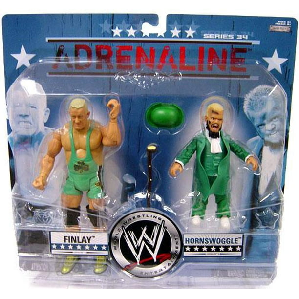 Wwe Wrestling Adrenaline Series 34 Finlay Hornswoggle Action