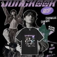 thumbnail image 2 of Camiseta KPOP Bangtan JUNGKOOK CK Algodón Hombres Y Mujeres Talla Grande Moda De Verano Suelta Pareja Manga Corta Harajuku Casual Estudiante, 2 of 4