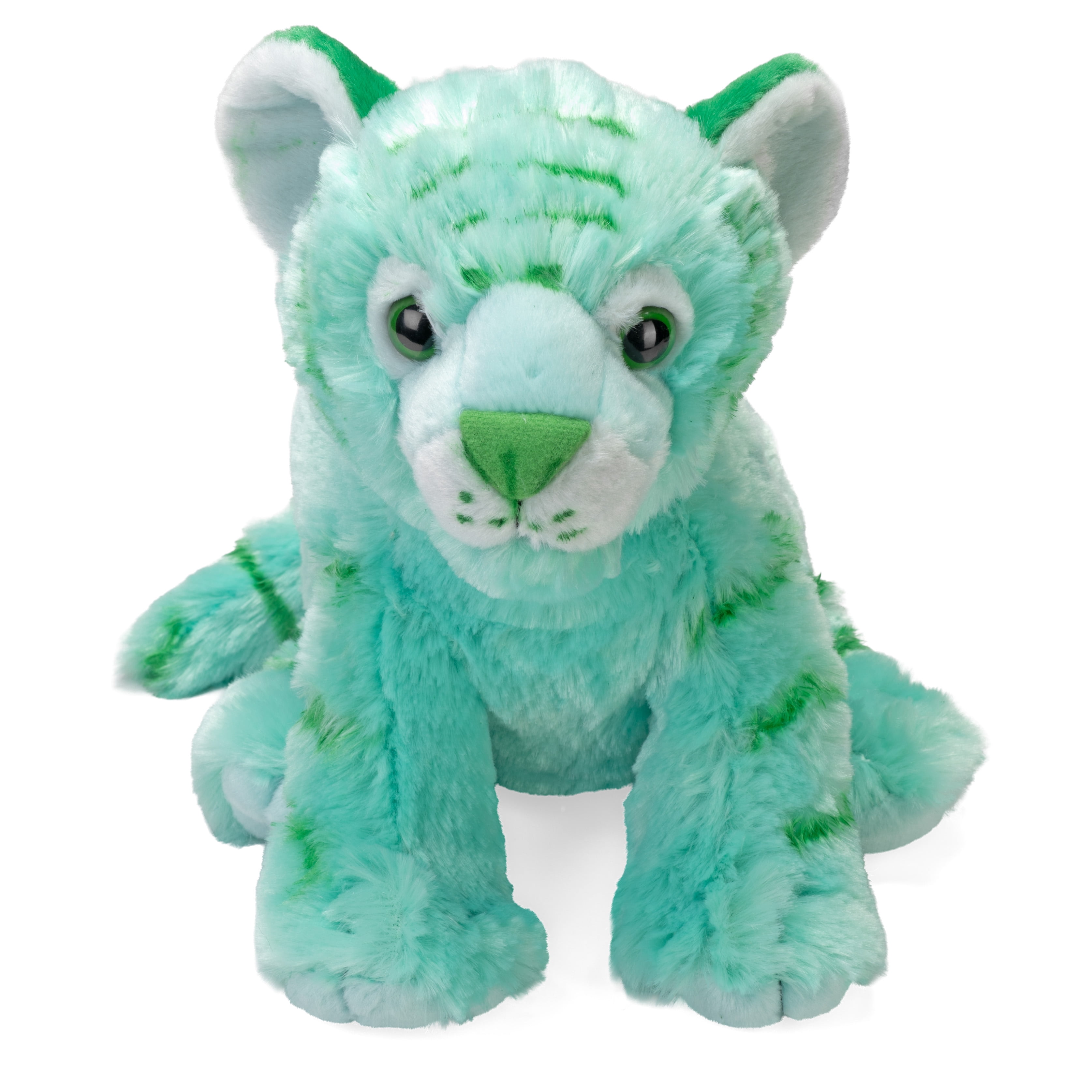Wild Republic Tiger Stuffed Animal, Plush Toy, Gifts for Kids, Mint Green, Cuddlekins 12 Inches