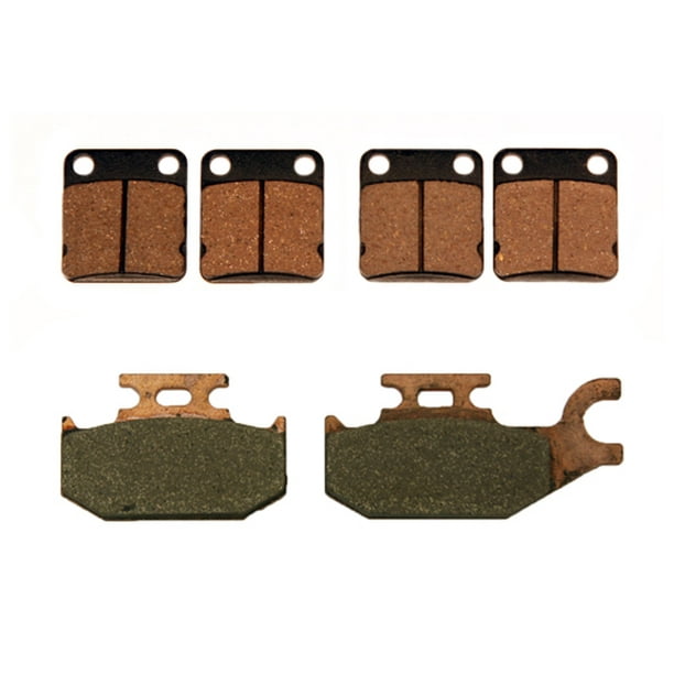 Front Rear Brake Pads for for Yamaha Kodiak 400 2x4 4x4 2000 2001 2002