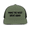 Loden/Black, variant on Mens Snapback Trucker Hat - Embroidered Make The West Great Again, Mesh Back Design, Red/White