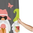 thumbnail image 3 of Shower Curtain, Summer Gnome 1 Waterproof Fabric Plastic Shower Curtain, Drying Fast Bathroom Curtain with 9 Buttonholes, Ruffle Shower Curtain 60x72in, 3 of 8