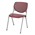 thumbnail image 7 of KFI Studios KOOL Armless Stacking Chair, 400lb Capacity, White, 7 of 7