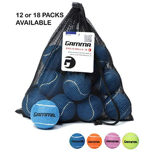 Gamma Bag of Pressureless Tennis Balls Sturdy & Reuseable Mesh Bag
