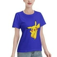 thumbnail image 2 of Women's Basic Short Sleeve T-Shirt Pikachu, 2 of 6