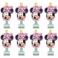 thumbnail image 4 of Unique Disney Iconic Minnie Mouse Blowout Party Noisemakers, 8 Count, 4 of 5