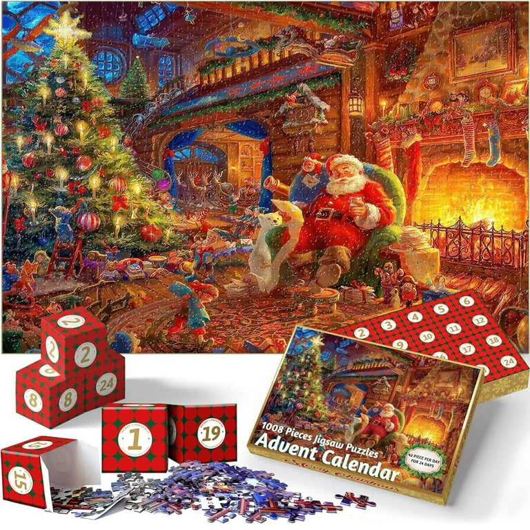 Countdown to Christmas Personalized Puzzle - 24 Pieces