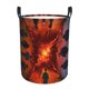 thumbnail image 1 of Cesta de almacenamiento grande Stranger Things, cesto para ropa sucia, baño, decoración del hogar, cesto de almacenamiento redondo plegable, cesto para ropa para niños y niñas, cajas, ropa S, 1 of 8
