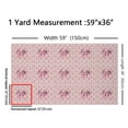 thumbnail image 3 of jejeloiu Kawaii Bow Knot Fabric by the Yard 1 Yard,Vintage Damask Jacquard Home Decor Fabric by the Yard,Light Pink Sewing Fabric For Children,Breathable Home Decor, 3 of 6