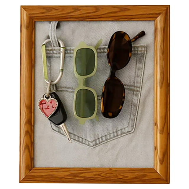 BotaniNest une Photo en Denim Polyvalente Parfaite pour Être Suspendue au Mur Parfaite pour un Rangement Multifonction et le Rangement.