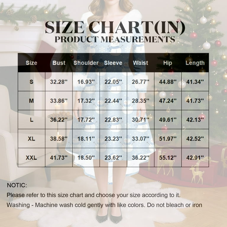 Christmas Dresses for Women Christmas Party Printed Dresses For Women  Vintage Christmas Midi Dress Casual Dresses Cocktail Dress Party Festive  Dresses for Christmas Celebration,Hot Pink,XL - Walmart.com