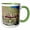 Green/White, variant on 3drose, Thunder Mountain Scenic Train, Payette River, Id - Us13 Dfr1213 - David R. Frazier, 11oz Magic Transforming Mug