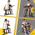 thumbnail image 2 of Adjustable Bicep Tricep Curl Machine with Preacher Curl Bench - Home Workout Machine for Tricep and Bicep Exercises, 2 of 9