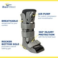 thumbnail image 5 of Brace Direct Tall Air CAM Walker Boot - Medical Walking Boot for Foot & Ankle Recovery, 5 of 7