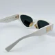 thumbnail image 5 of Miu Miu Women Sunglasses White Dark Grey Cat Eye MU03ZS 1425S0 BRAND NEW, 5 of 6