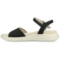 thumbnail image 3 of Journee Womens Jaylee Ankle Strap and Buckle Sandals, 3 of 10