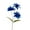 dark blue, variant on Simulation 3 Small Lily Artificial Flowers Wedding Decoration
