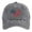 Grey, variant on Men's Herringbone Tweed Baseball Cap Wool Blend Fitted Hat