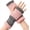 Pink, variant on Knit Fingerless Gloves for Women, Cute Cat Embroidery Splicing Womens Knitted Glove, Warm Cozy Winter Vintage