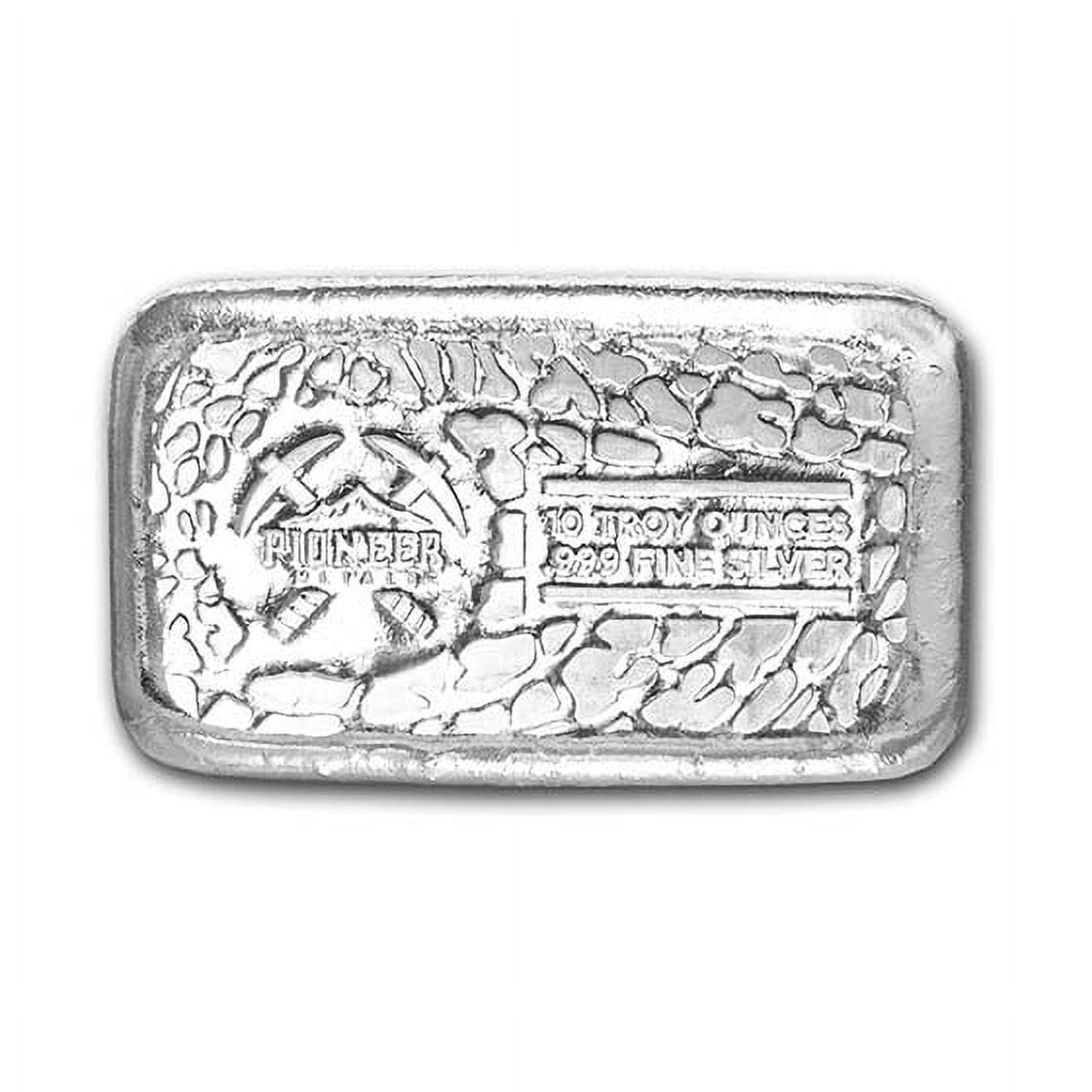 APMEX 1 oz Silver Bar - American Eagle Design, .999 Fine