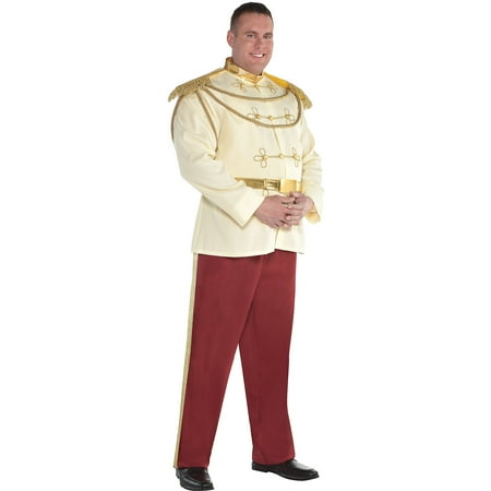 Prince Charming Halloween Costume for Men, Cinderella, Plus Size