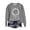 Gray, variant on Long Sleeve Sweatshirts for Women Graphic Sweatshirts Causal Fashion Spring Winter Crew Neck Juniors Tops Loose