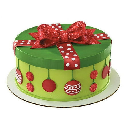 Cake Decoration Gum Paste Bow - Red Sparkle